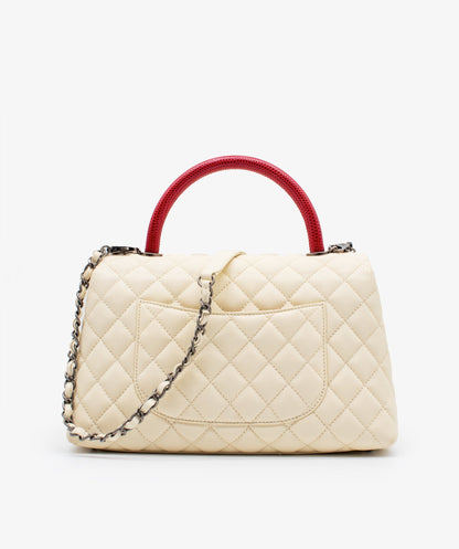 Chanel Small Ivory Coco Handle RJL1182