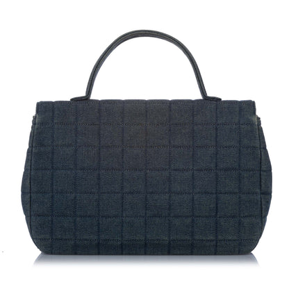 Chanel Denim choco Bar quilted Handbag NW5321