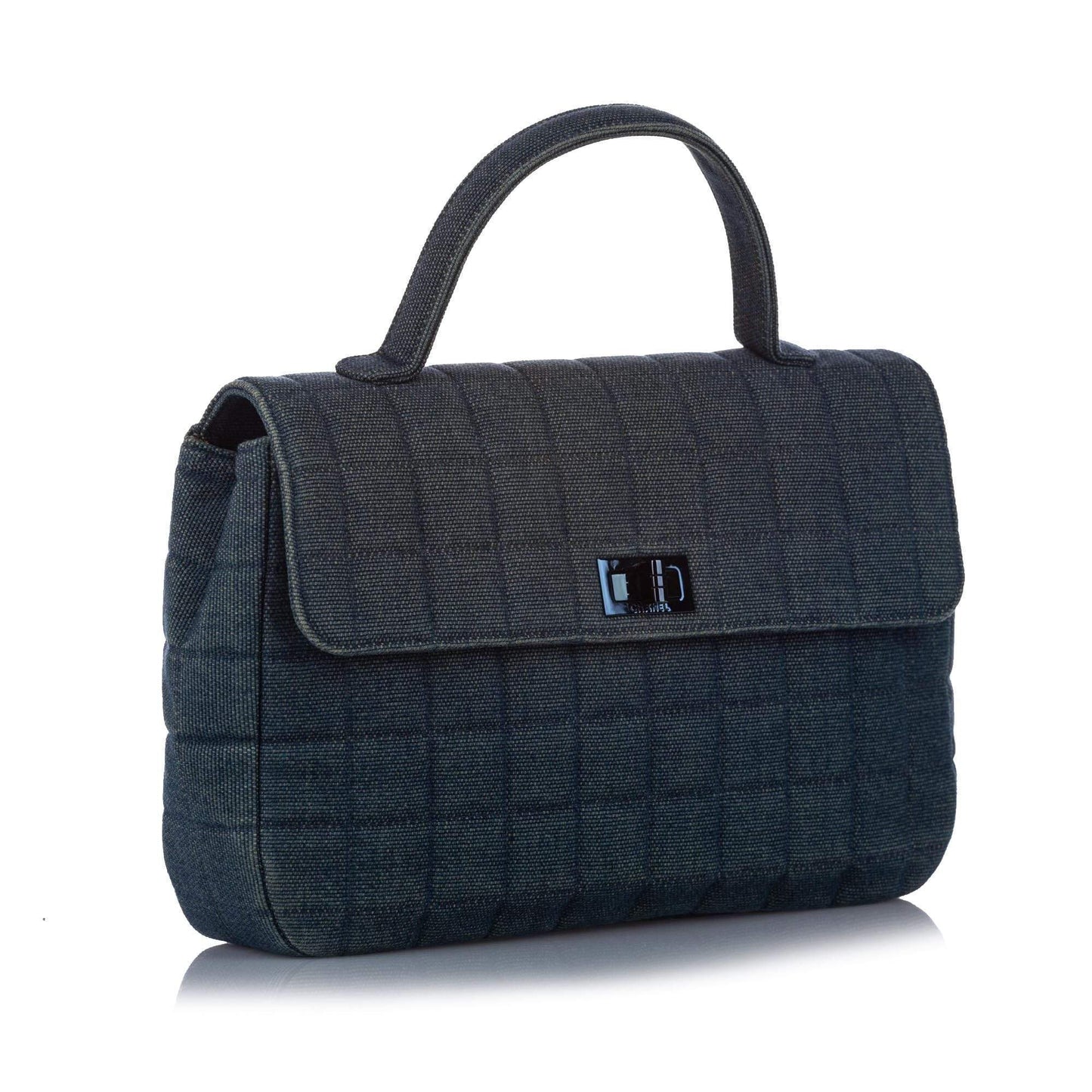 Chanel Denim choco Bar quilted Handbag NW5321