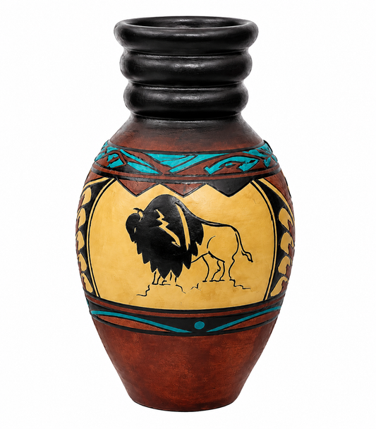 Handcrafted Southwestern Decorative Vase – Two Styles