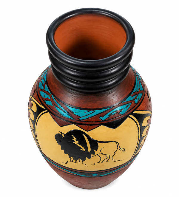 Handcrafted Southwestern Decorative Vase – Two Styles