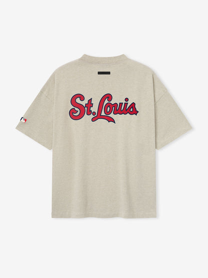 Fear of God Essentials Cardinals 90s Tee - Heavy Cotton MLB T-Shirt